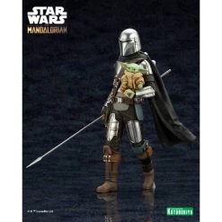 ARTFX Star Wars: Mandalorian & Grogu With Beskar Staff 1/10 [Kotobukiya] -Juguetes Serie Tienda artfx star wars mandalorian grogu with beskar staff 110 kotobukiya 1 2