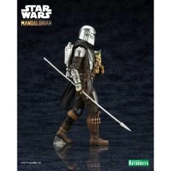 ARTFX Star Wars: Mandalorian & Grogu With Beskar Staff 1/10 [Kotobukiya] -Juguetes Serie Tienda artfx star wars mandalorian grogu with beskar staff 110 kotobukiya 1 8