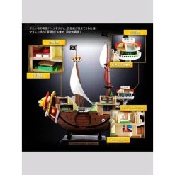 Chogokin: One Piece - Thousand Sunny (Reissue) [Bandai Spirits] -Juguetes Serie Tienda chogokin one piece thousand sunny reissue bandai spirits 1 2