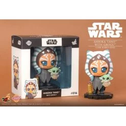 Cosbi: Star Wars Collection - The Mandalorian - Ahsoka Tano With Grogu [Hot Toys]