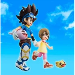 MegaHouse Digimon Adventure - Yagami Hikari & Yagami Taichi & Nyaromon & Koromon Limited Edition [G.E.M.] -Juguetes Serie Tienda digimon adventure yagami hikari yagami taichi nyaromon koromon limited edition gem 1 2