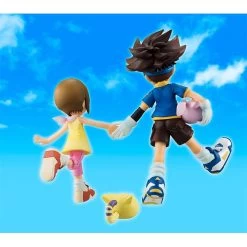 MegaHouse Digimon Adventure - Yagami Hikari & Yagami Taichi & Nyaromon & Koromon Limited Edition [G.E.M.] -Juguetes Serie Tienda digimon adventure yagami hikari yagami taichi nyaromon koromon limited edition gem 1 3