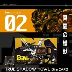Digimon Vital Bracelet - Dim Card GP Vol.0.5 Digimon Mad Black Roar & True Shadow Howl LIMITED [Bandai] -Juguetes Serie Tienda digimon vital bracelet dim card gp vol05 digimon mad black roar true shadow howl limited bandai 1 3