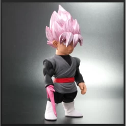 Dragon Ball Retro Soft Vinyl Collection Goku Black (Super Saiyan Rose) Ver.A LIMITED EDITION [Bandai] -Juguetes Serie Tienda dragon ball retro soft vinyl collection goku black super saiyan rose vera limited edition bandai 1 5