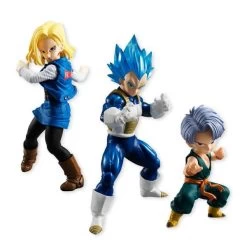 Dragon Ball Super - Android 18 C-18 / SSGSS Vegeta & Childhood Trunks Premium Bandai Limited Set [STYLING]