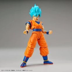 Dragon Ball Z - Super Saiyan God Super Saiyan Blue Son Goku Plastic Model Reissue [Bandai] -Juguetes Serie Tienda dragon ball z super saiyan god super saiyan blue son goku plastic model reissue bandai 1 4