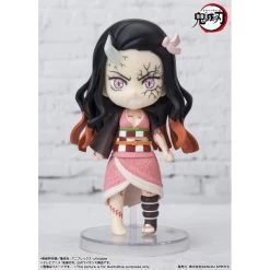 Figuarts Mini: Kimetsu No Yaiba - Nezuko Kamado (Onika Shinkouji Ver) [Bandai] -Juguetes Serie Tienda figuarts mini kimetsu no yaiba nezuko kamado onika shinkouji ver bandai 1 5