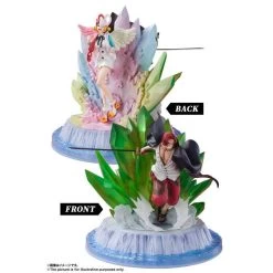 Figuarts ZERO: One Piece Film Red - Akagami No Shanks & Uta (Chou Gekisen Extra Battle) [Bandai Spirits]