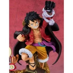 Bandai Figuarts ZERO: One Piece - Monkey D. Luffy - 100th Anniversary Of WT100 Edition [Unused Figure/ Damaged Box] -Juguetes Serie Tienda figuarts zero one piece monkey d luffy 100th anniversary of wt100 edition unused figure damaged box 1 7