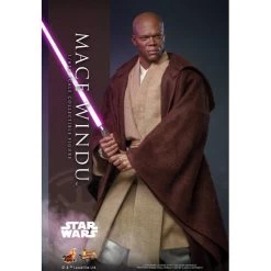 Movie Masterpiece: Star Wars Episode II Attack Of The Clones - Mace Windu 1/6 [Hot Toys]