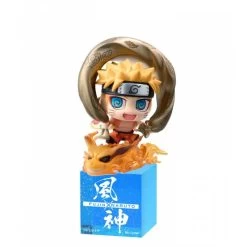 MegaHouse Naruto - NARUTO Shippuden: Fuujin Naruto Uzumaki & Raijin Sasuke Uchiha Set [Petit Chara Land] -Juguetes Serie Tienda naruto naruto shippuden fuujin naruto uzumaki raijin sasuke uchiha set petit chara land 1 5