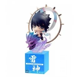 MegaHouse Naruto - NARUTO Shippuden: Fuujin Naruto Uzumaki & Raijin Sasuke Uchiha Set [Petit Chara Land] -Juguetes Serie Tienda naruto naruto shippuden fuujin naruto uzumaki raijin sasuke uchiha set petit chara land 1 6