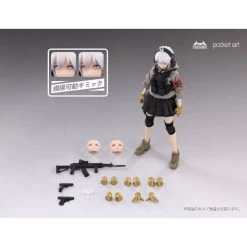 Pocket Art Series (PA003): Rifleman Sasha Habe 1/12 [HASUKI] -Juguetes Serie Tienda pocket art series pa003 rifleman sasha habe 112 hasuki 1 10