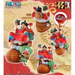 Puchirama DX One Piece Logbox 01: One Piece - Monkey D. Luffy & Chopper (Limited Edition) [MegaHouse]