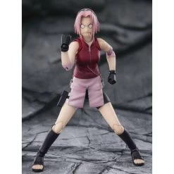S.H.FIGUARTS: Naruto Shippuuden - Sakura Haruno - Inheritor Of Tsunade’s Indominable Will Ver. [Bandai Spirits] -Juguetes Serie Tienda shfiguarts naruto shippuuden sakura haruno inheritor of tsunades indominable will ver bandai 1 4