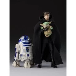 S.H.FIGUARTS: STAR ​​WARS - The Mandalorian - Luke Skywalker (REISSUE) [Bandai Spirits] -Juguetes Serie Tienda shfiguarts star wars the mandalorian luke skywalker reissue bandai spirits 1 2
