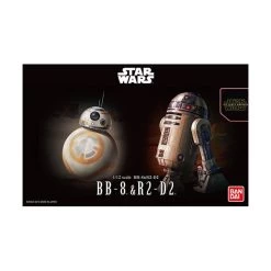 Star War - BB-8 & R2-D2 1/12 Plastic Model [Bandai] -Juguetes Serie Tienda star war bb 8 r2 d2 112 plastic model bandai 1 3