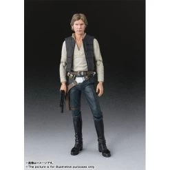 Bandai Star Wars A NEW HOPE - Han Solo [SH Figuarts] -Juguetes Serie Tienda star wars a new hope han solo skywalker sh figuarts 1 2