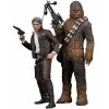 Kotobukiya Star Wars: The Force Awakens - Han Solo & Chewbacca Set [ARTFX+] -Juguetes Serie Tienda star wars the force awakens han solo chewbacca set artfx