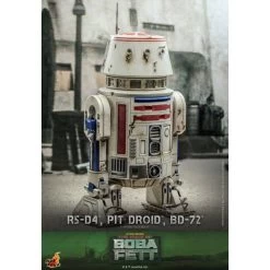 TV Masterpiece: The Book Of Boba Fett - R5-D4 & Pit Droid & BD-72 1/6 (Set Of 3 Figures) [Hot Toys] -Juguetes Serie Tienda tv masterpiece the book of boba fett r5 d4 pit droid bd 72 16 set of 3 figures hot toys 1 17