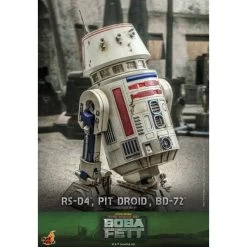 TV Masterpiece: The Book Of Boba Fett - R5-D4 & Pit Droid & BD-72 1/6 (Set Of 3 Figures) [Hot Toys] -Juguetes Serie Tienda tv masterpiece the book of boba fett r5 d4 pit droid bd 72 16 set of 3 figures hot toys 1 18