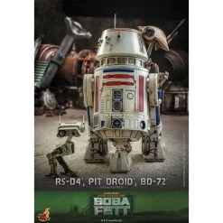 TV Masterpiece: The Book Of Boba Fett - R5-D4 & Pit Droid & BD-72 1/6 (Set Of 3 Figures) [Hot Toys] -Juguetes Serie Tienda tv masterpiece the book of boba fett r5 d4 pit droid bd 72 16 set of 3 figures hot toys 1 19