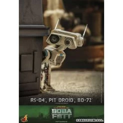 TV Masterpiece: The Book Of Boba Fett - R5-D4 & Pit Droid & BD-72 1/6 (Set Of 3 Figures) [Hot Toys] -Juguetes Serie Tienda tv masterpiece the book of boba fett r5 d4 pit droid bd 72 16 set of 3 figures hot toys 1 9