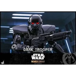 TV Masterpiece The Mandalorian - Dark Trooper [Hot Toys] -Juguetes Serie Tienda tv masterpiece the mandalorian dark trooper hot toys 1 16